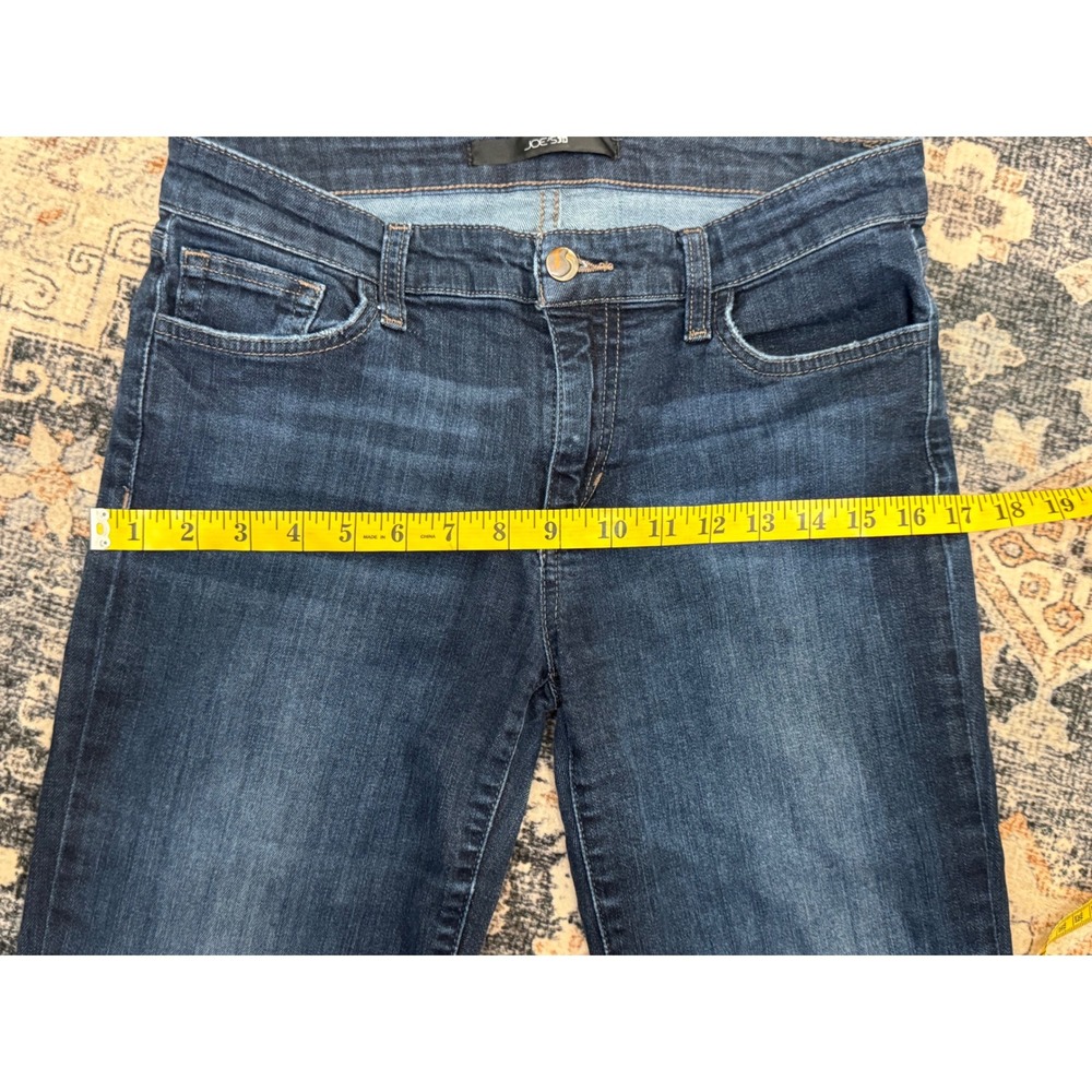 Joe's Jeans Jessica‎ Flare Dark Wash Denim Women's Size 29 Western Boho Y2K - Picture 4 of 8